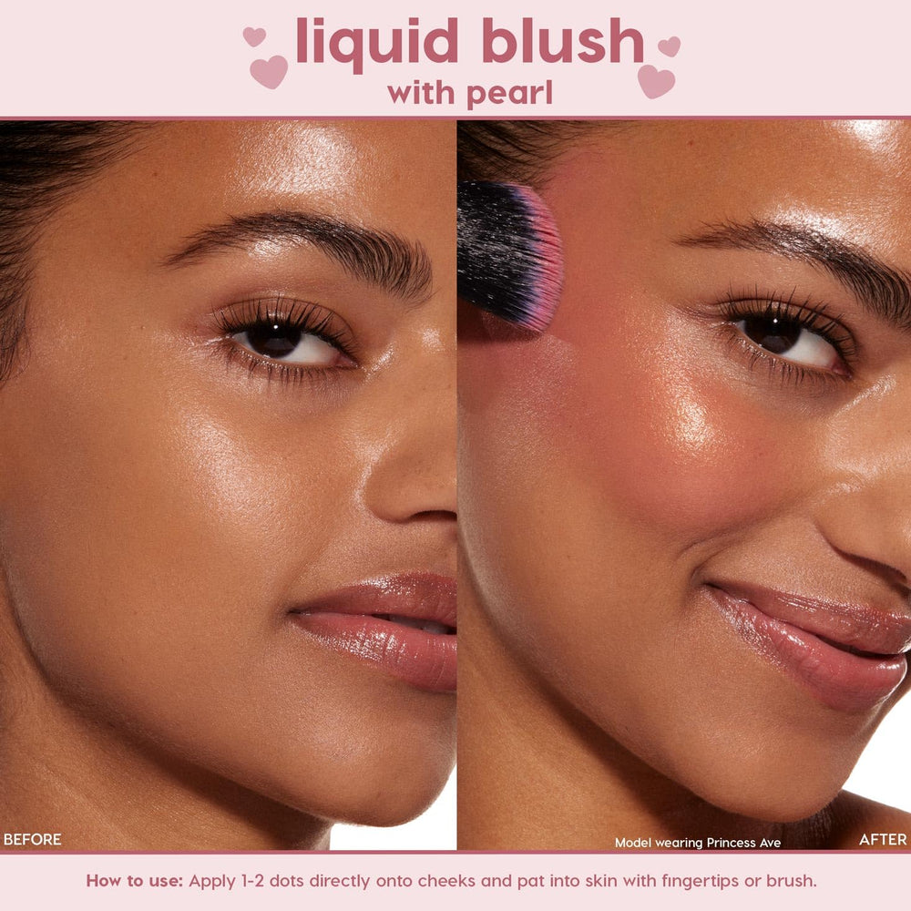 ColourPop Weightless Liquid Blush buildable formula blends seamlessly for soft or bold flush.