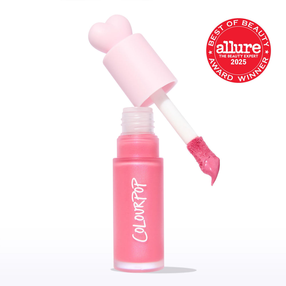 ColourPop Weightless Liquid Blush with hyaluronic acid hydration for dewy skin.