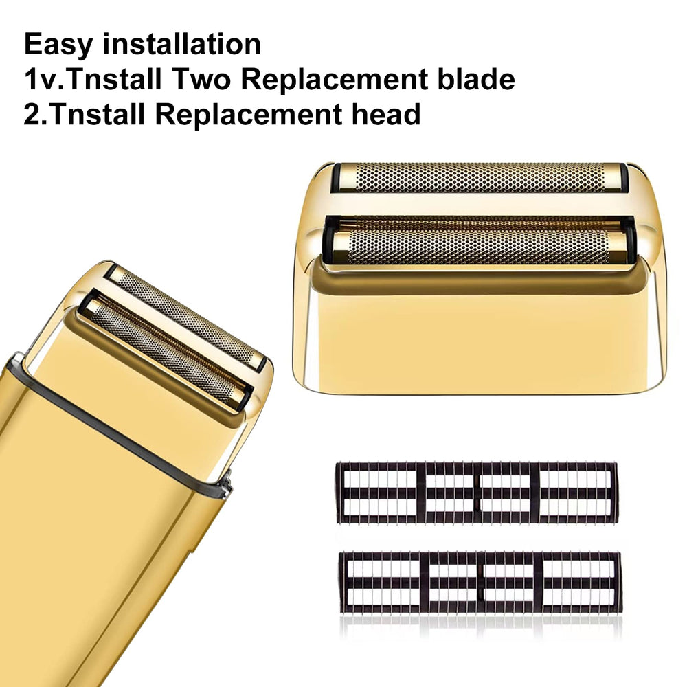 Colorski hypoallergenic gold foil for smooth, irritation-free shaving