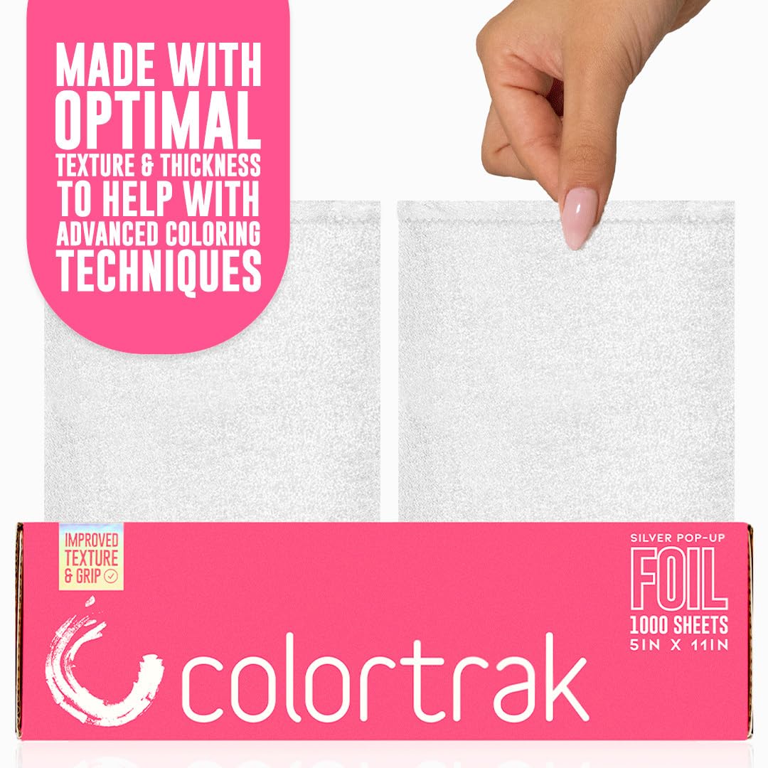 Colortrak caja dispensador emergente plata ahorra espacio.