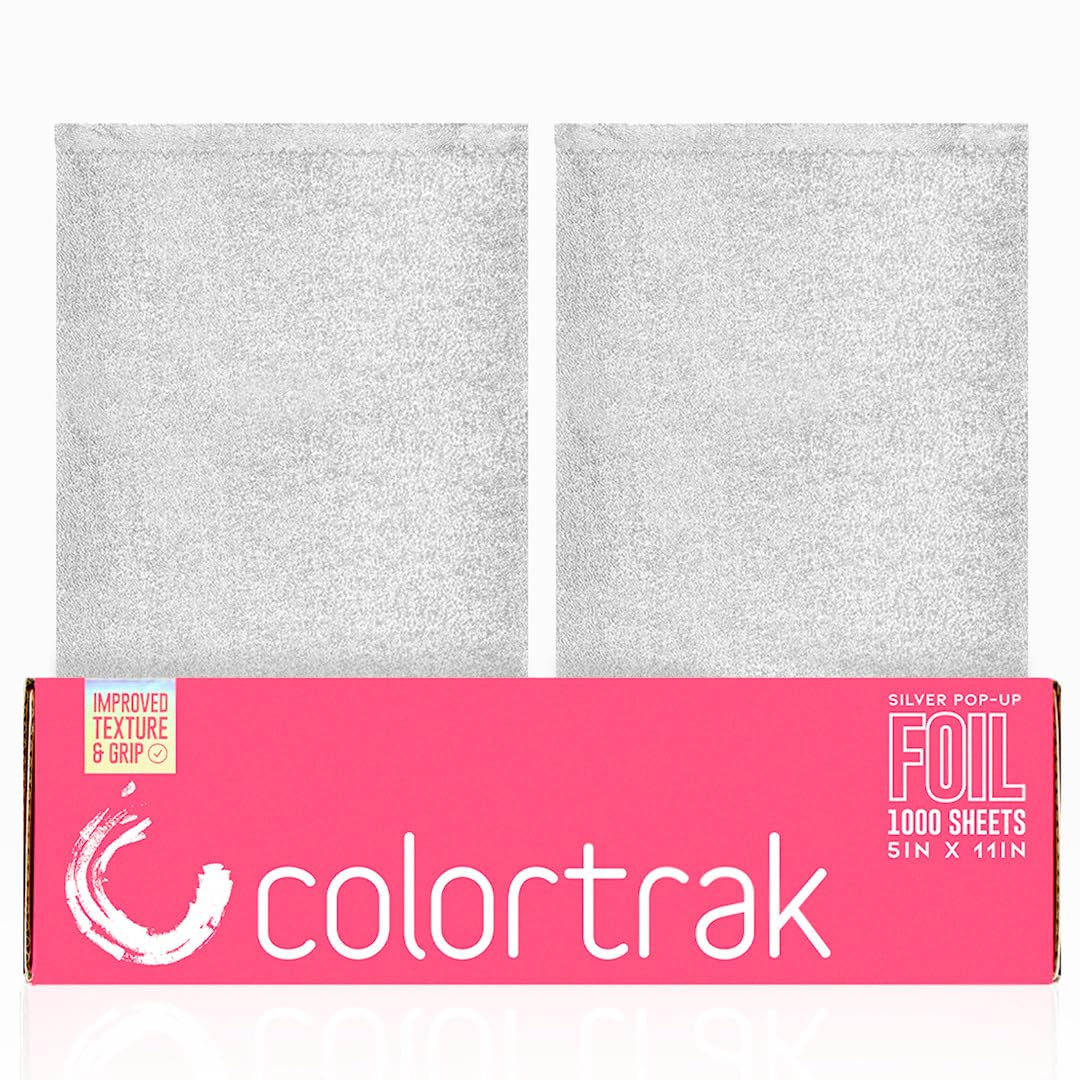 Colortrak embossed sheets pop-up dispense box, bulk foil for quick coloring sessions