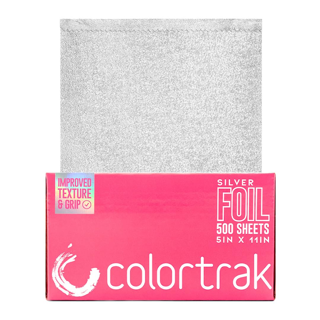 Colortrak embossed sheets in a pop-up dispenser for quick, precise foil access.