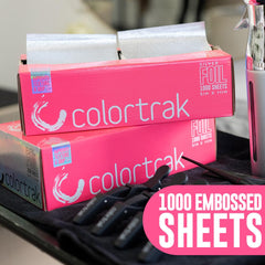 Colortrak pop-up dispense box, compact design saves workstation space during busy services