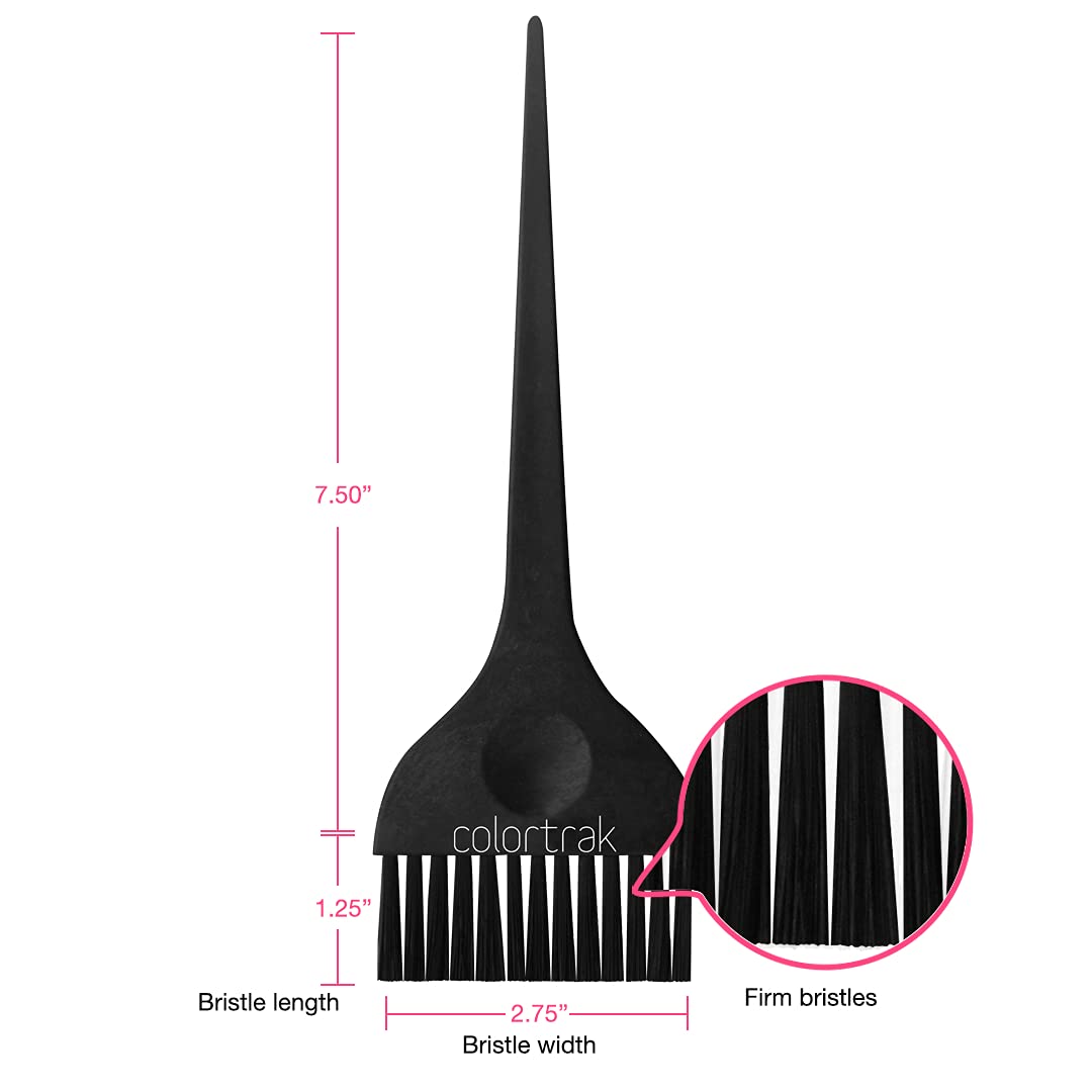 Colortrak wheat fiber handle provides ergonomic grip and comfort