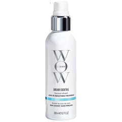 COLOR WOW Dream Cocktail bottle pour hydrates for silky, manageable hair.
