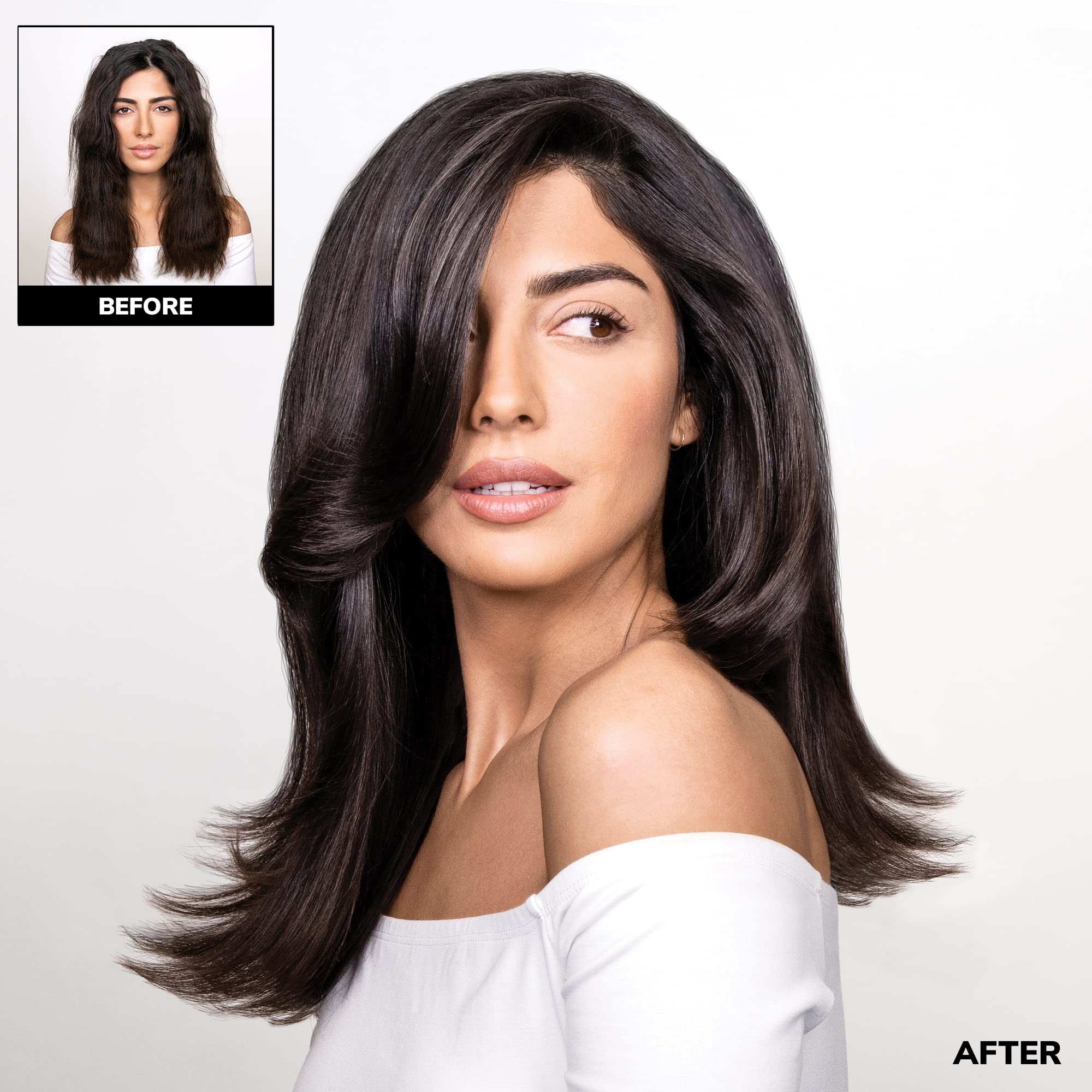 COLOR WOW Dream Cocktail delivers gloss and silkiness after treatment.