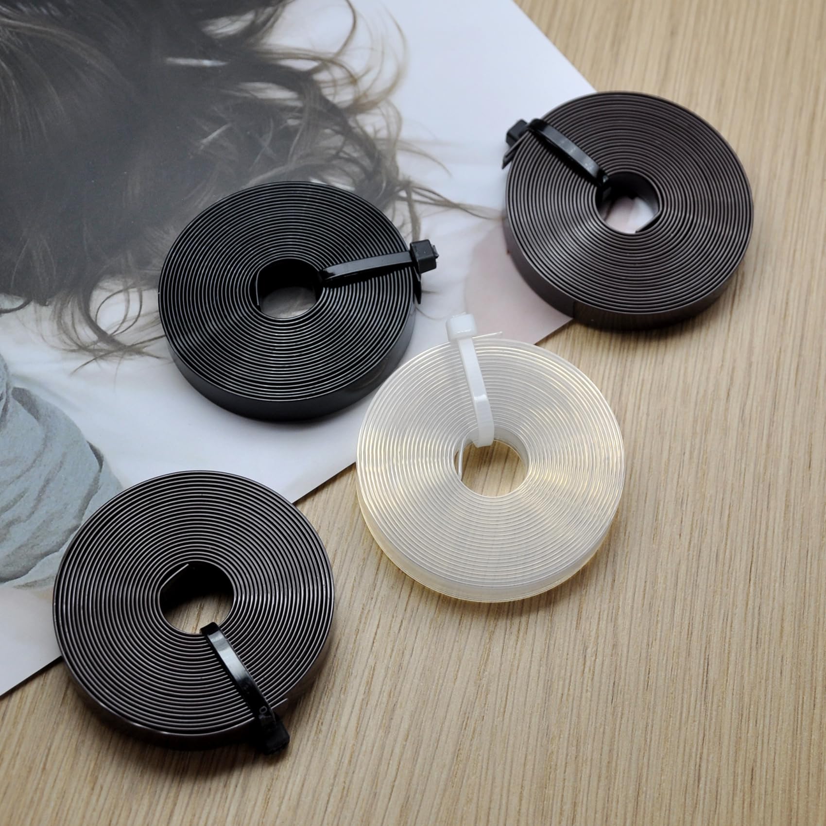 Coloryoung brand packaging of hairdressing tools and glue set