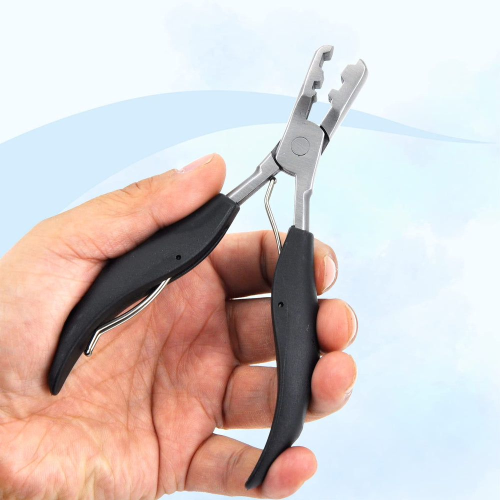 Coloryoung Fusion Bond Crusher Tool with black frosted handle for non-slip grip.