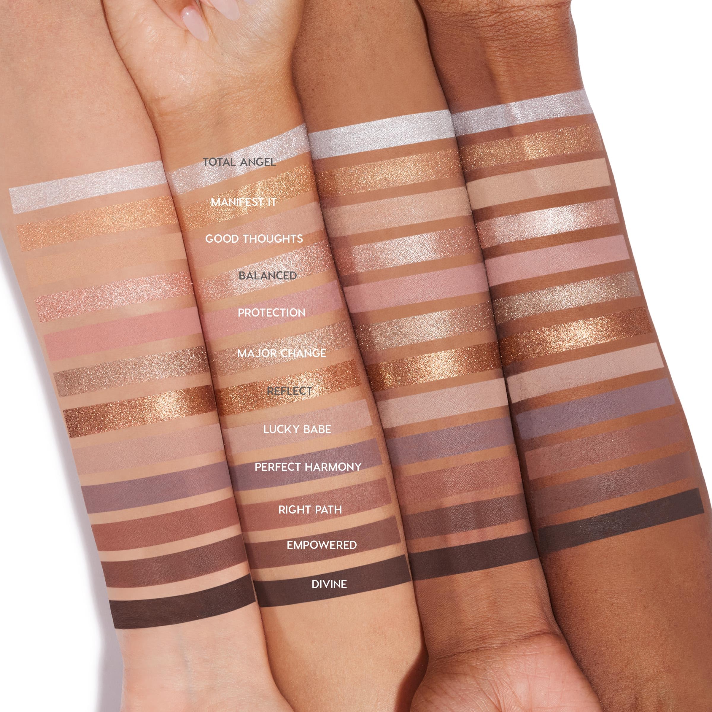 ColourPop 11:11 palette application demo shows smooth blending with brushes