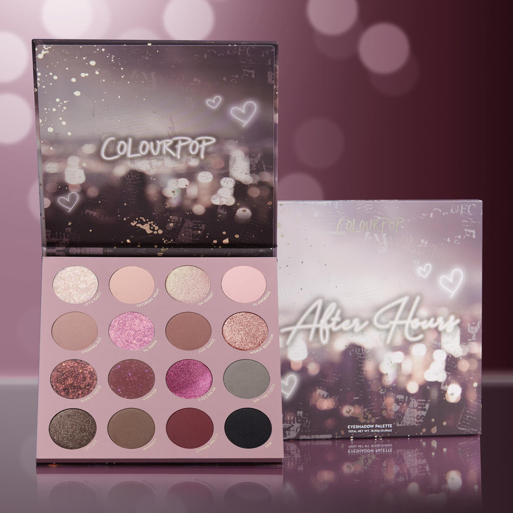 ColourPop After Hours duo chrome shades refract light for multidimensional glow.