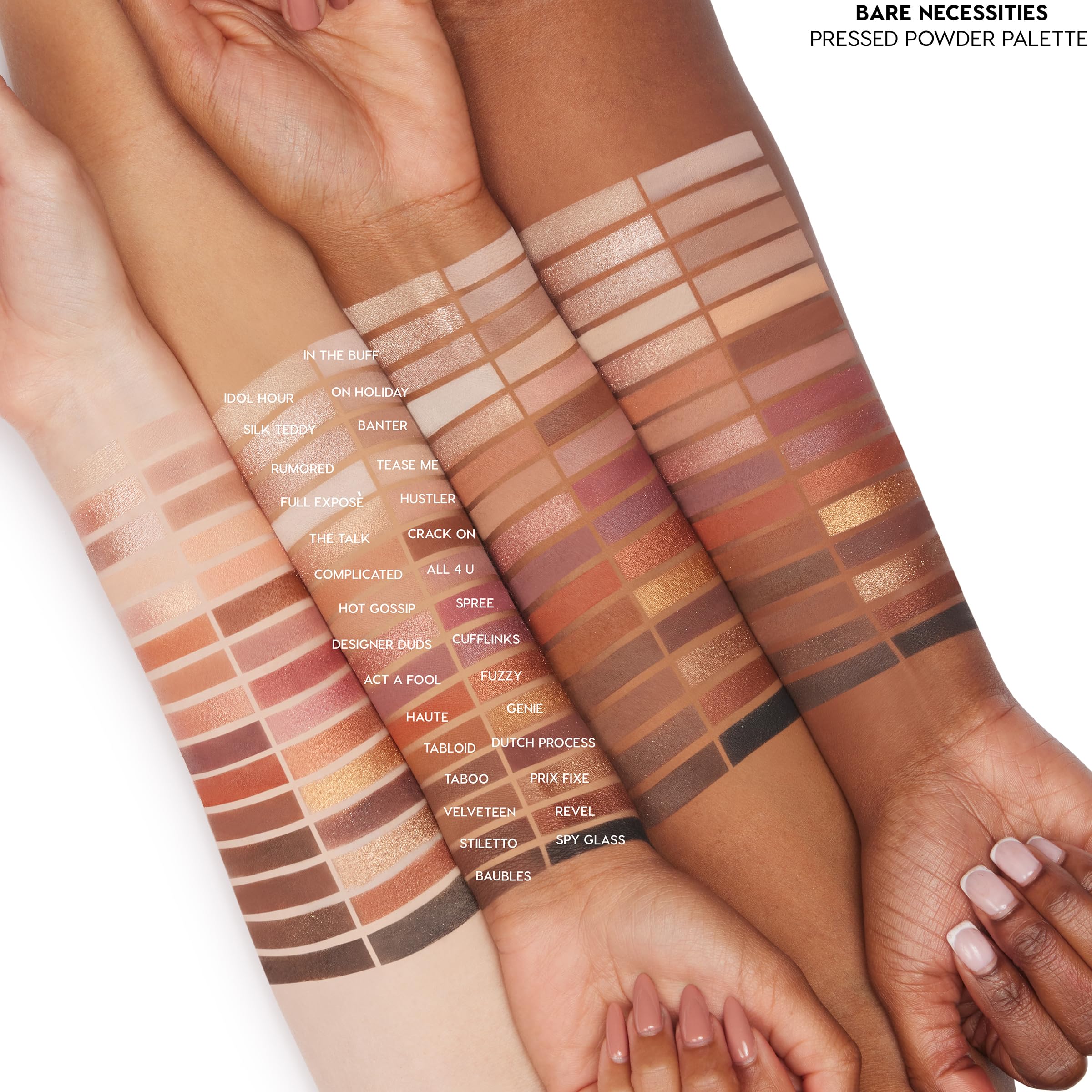 ColourPop Bare Necessities matte sparkle shades add subtle shimmer