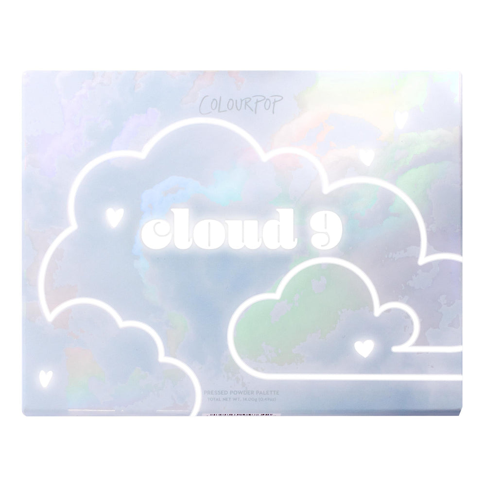 ColourPop Cloud 9 compact packaging is travel-friendly for on-the-go makeup routines