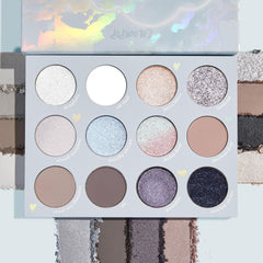 ColourPop Cloud 9 swatches display rich color payoff across matte and metallic finishes