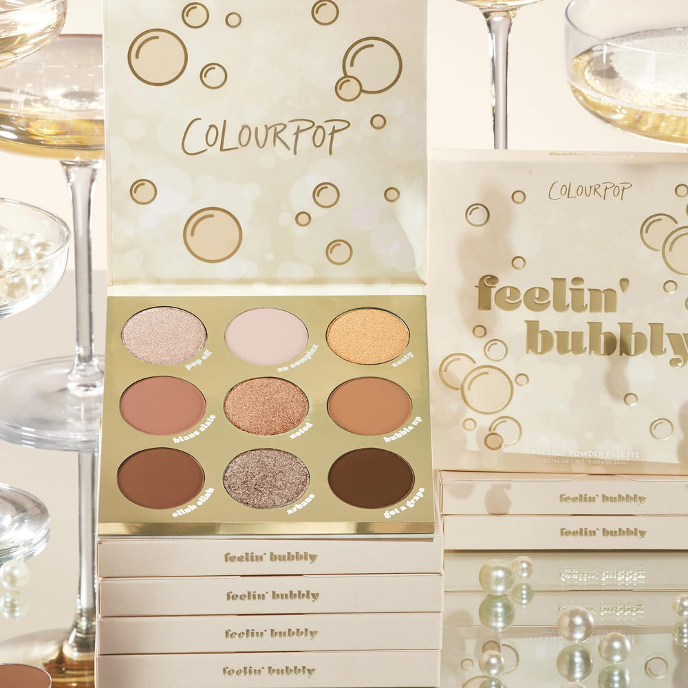 ColourPop Feelin' Bubbly soft-matte browns in a compact for everyday glam