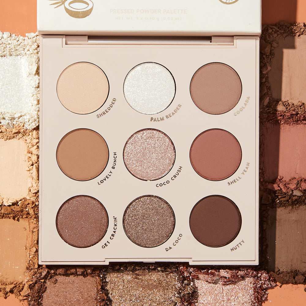 ColourPop Going Coconuts soft-velvet finish yields smooth blending on skin.