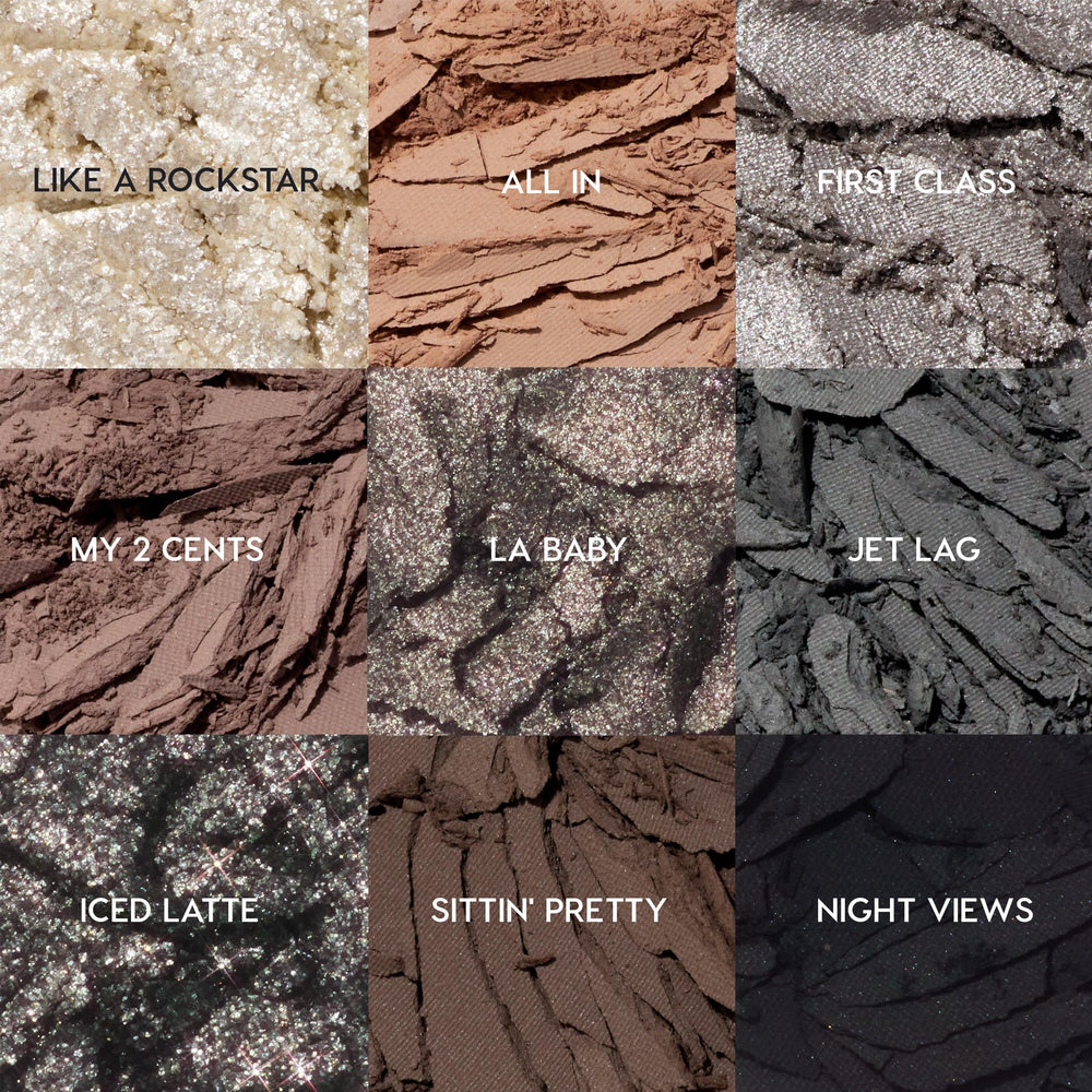 ColourPop Gone Metal matte row provides smooth, blendable pigments for easy eye looks.