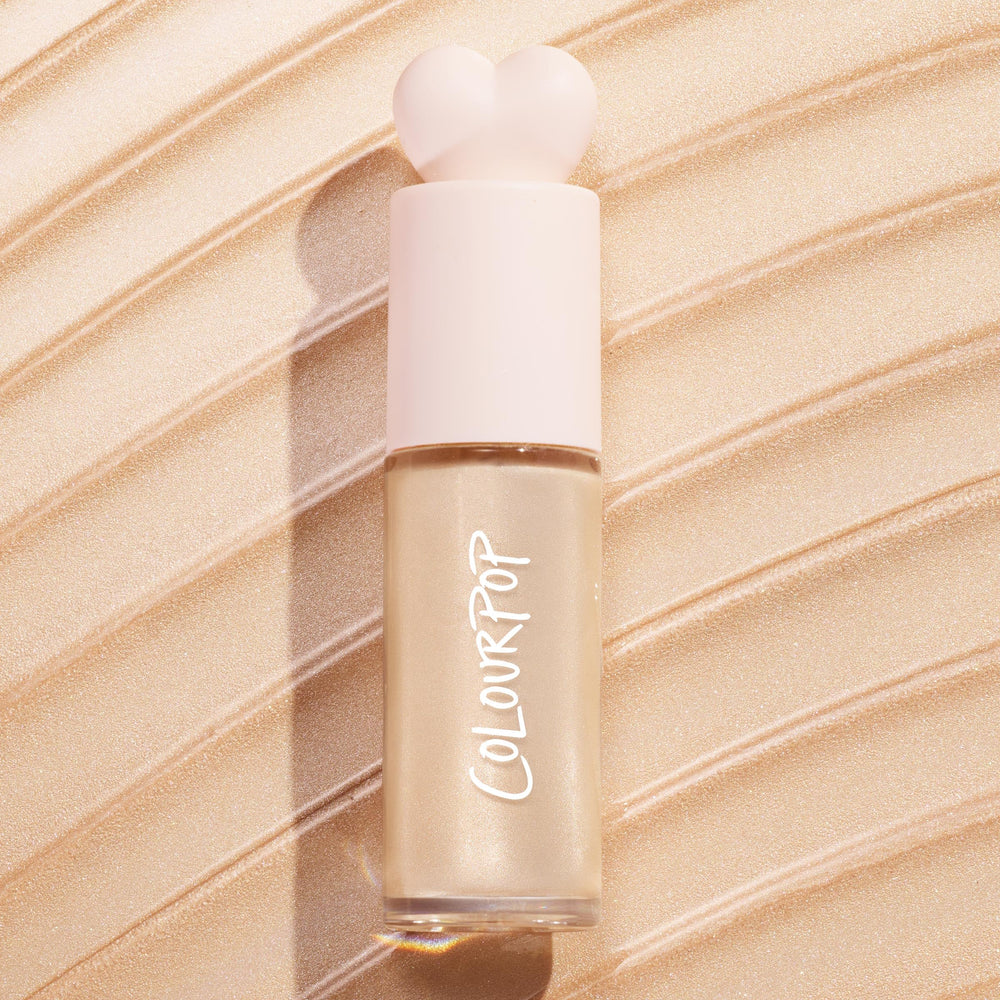 ColourPop Hi-Lite body glow mixed with lotion for full-body luminosity