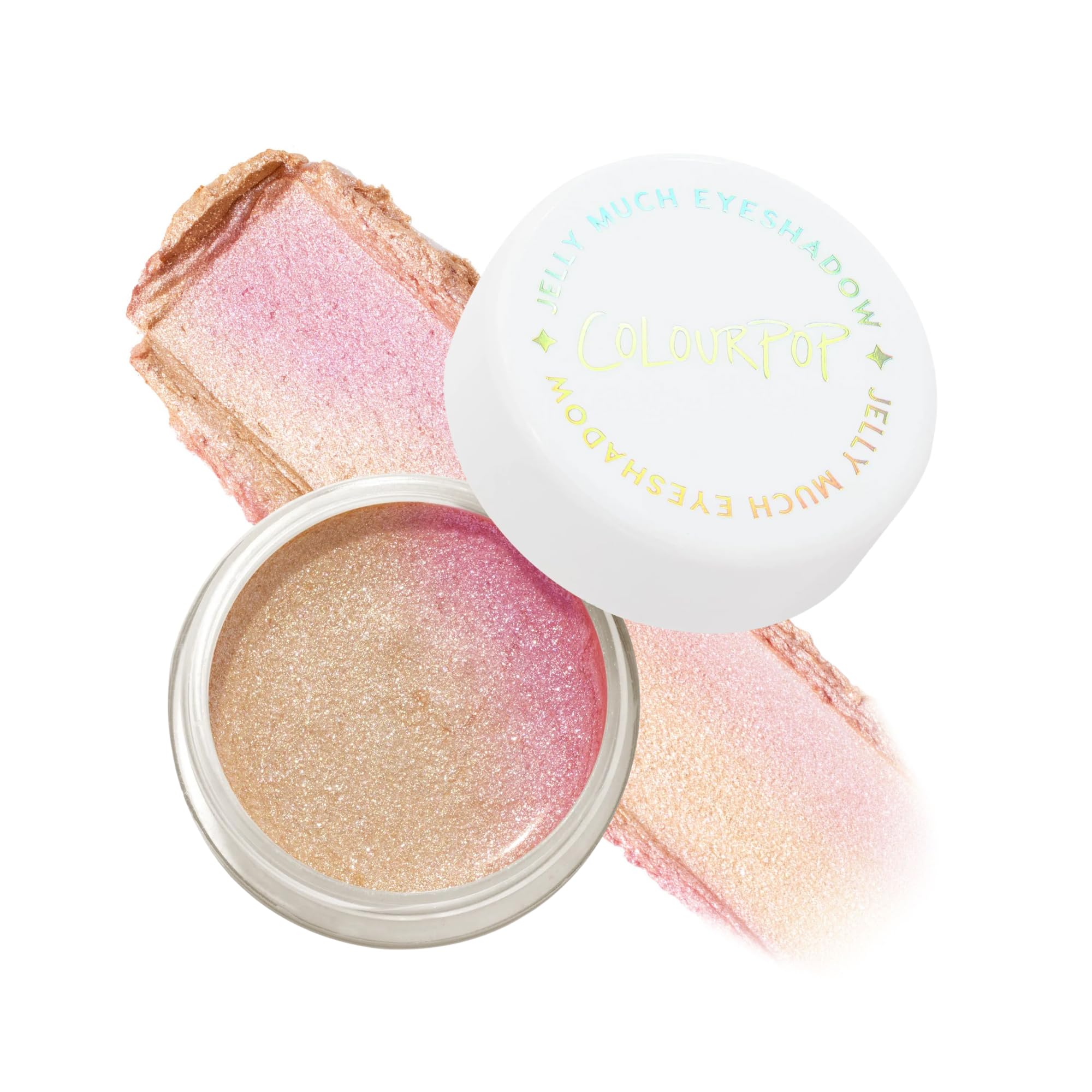 ColourPop Jelly Much Field of Fairies eyeshadow pot with vibrant metallic color and long-lasting finish.