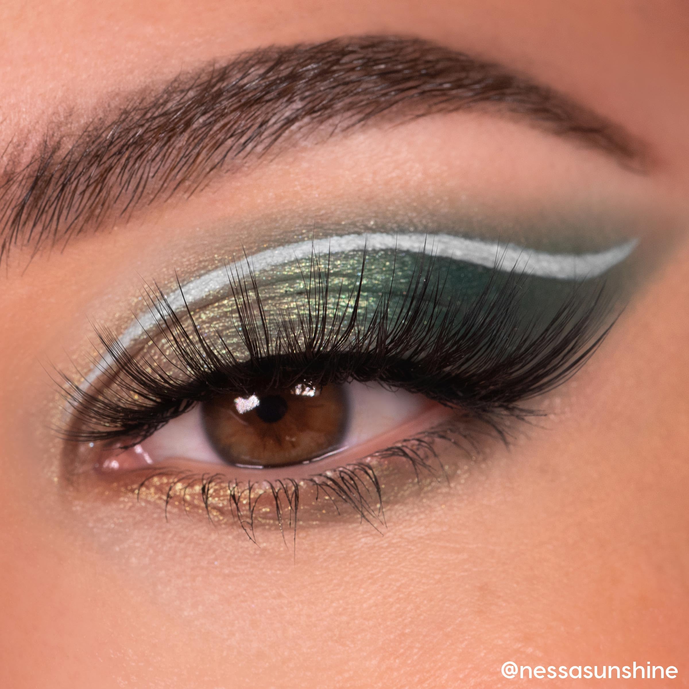 ColourPop Just My Luck on eye for bold green day to night looks.