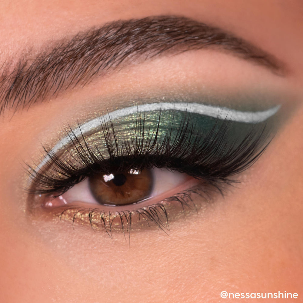 ColourPop Just My Luck on eye for bold green day to night looks.