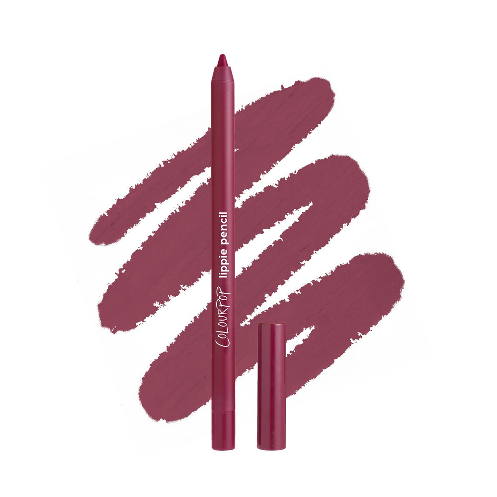 ColourPop Lippie Pencil Flattered open cap shows precise definition for a flawless lip line.