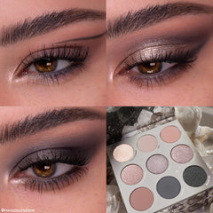 ColourPop Of Quartz gold sparkle swatch adds luxe metallic dimension.