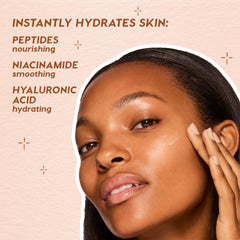 ColourPop Pretty Fresh niacinamide smoothing visual highlights refined texture.