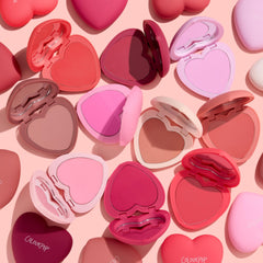ColourPop Silky Powder Blush Flirt Alert soft-matte finish on skin