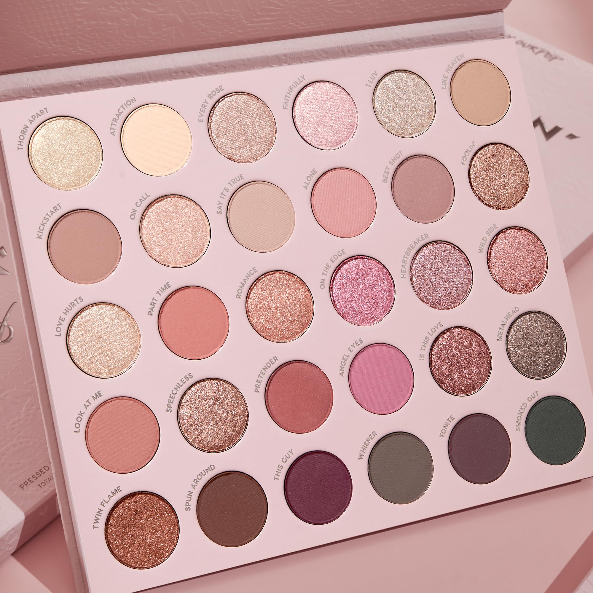 ColourPop Smoke N Roses packaging emphasizes cruelty-free California-made ethos.