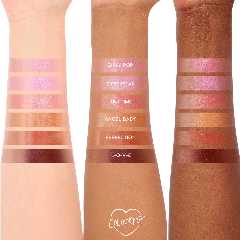 ColourPop So Juicy Gloss Balm ginger plump gives a gentle, refreshing tingle.