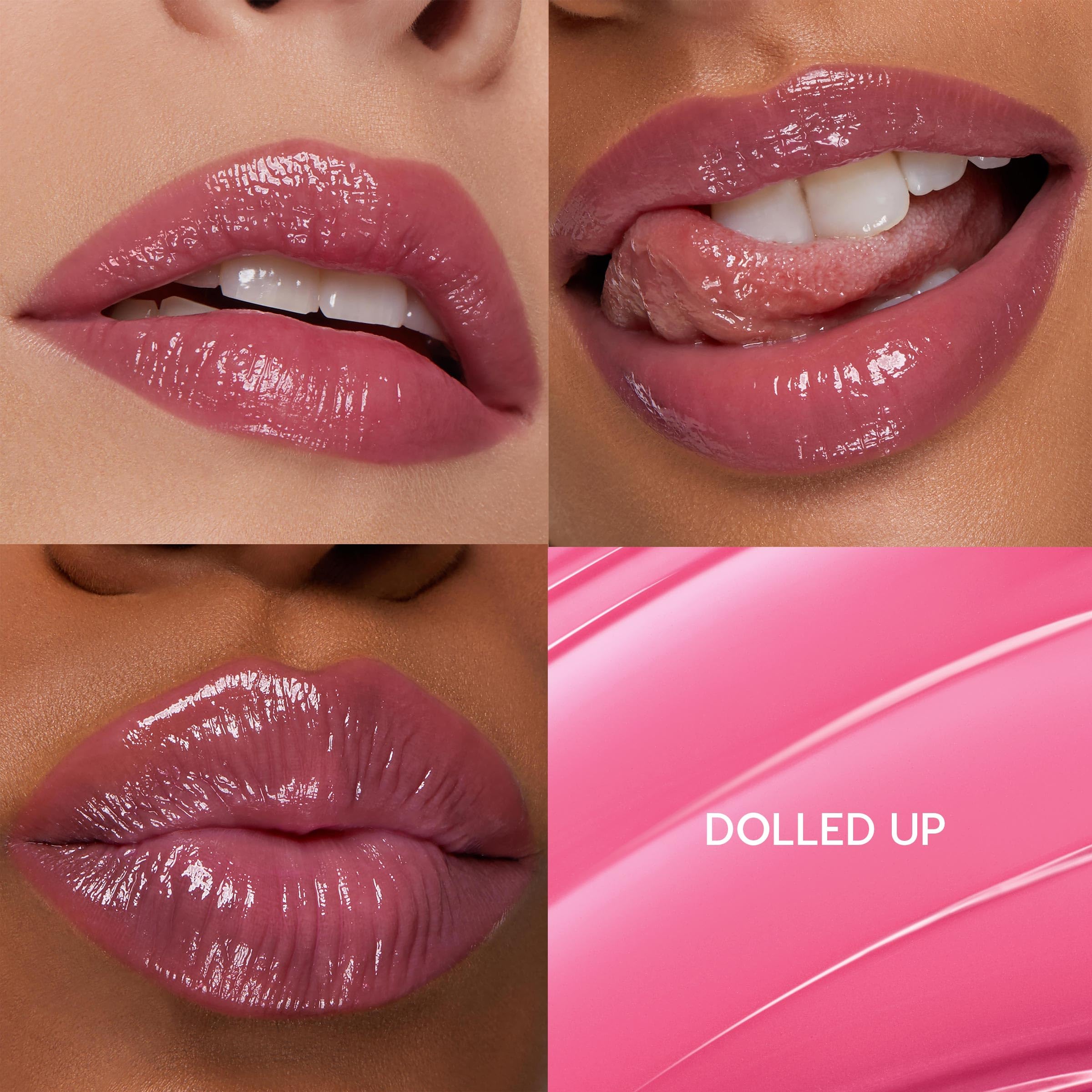 ColourPop So Juicy Dolled Up tingling closeup hints at plump-looking effect.