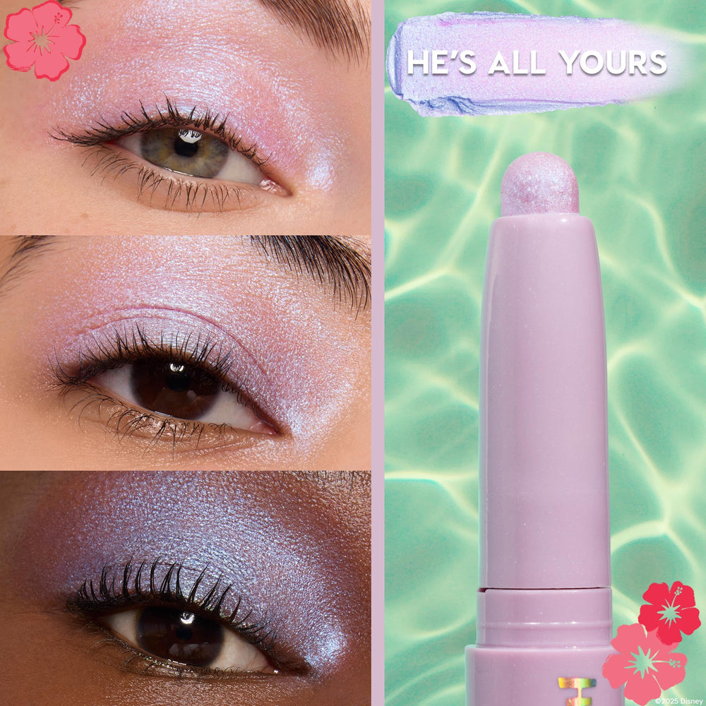 ColourPop Stitch Shadow Stix on lids shows creamy glide and fast blending