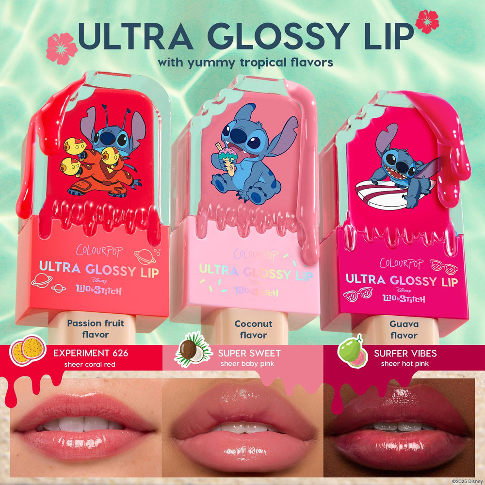 ColourPop Stitch Ultra Glossy Lip Gloss crème finish delivers smooth, buildable glow