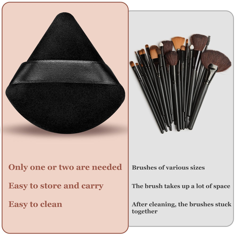 Colovis travel-friendly powder puff pack for on-the-go touch-ups