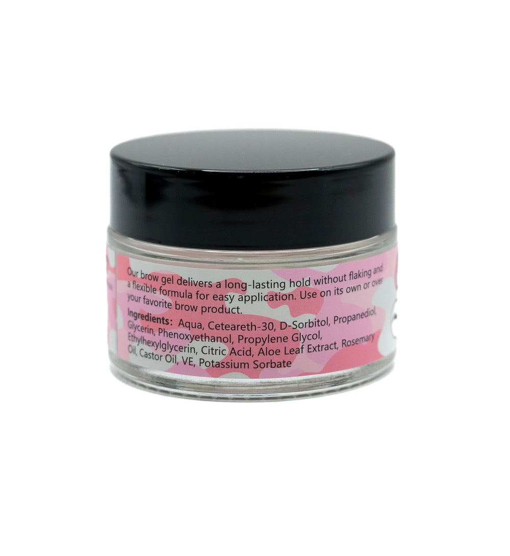 Combat Brow Gel brows after use showcase natural finish and controlled grooming.