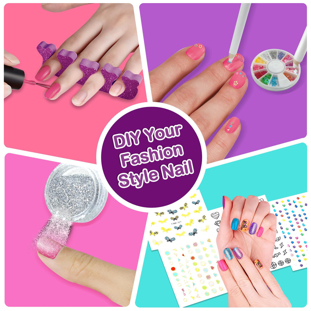 Combaybe Mini Nail Dryer speeds up drying for quick nail art.