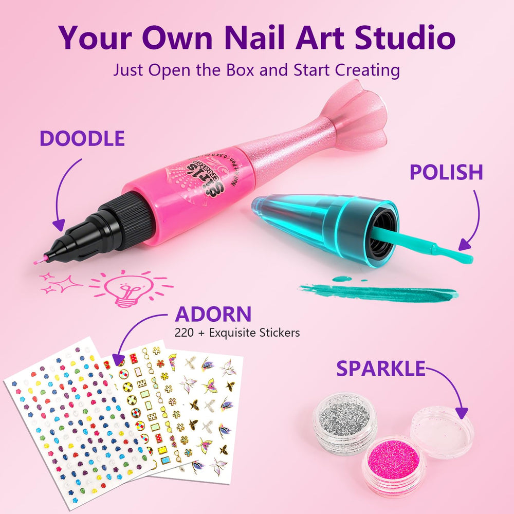 Combaybe pegatinas para uñas para personalizar manicuras rápidamente.