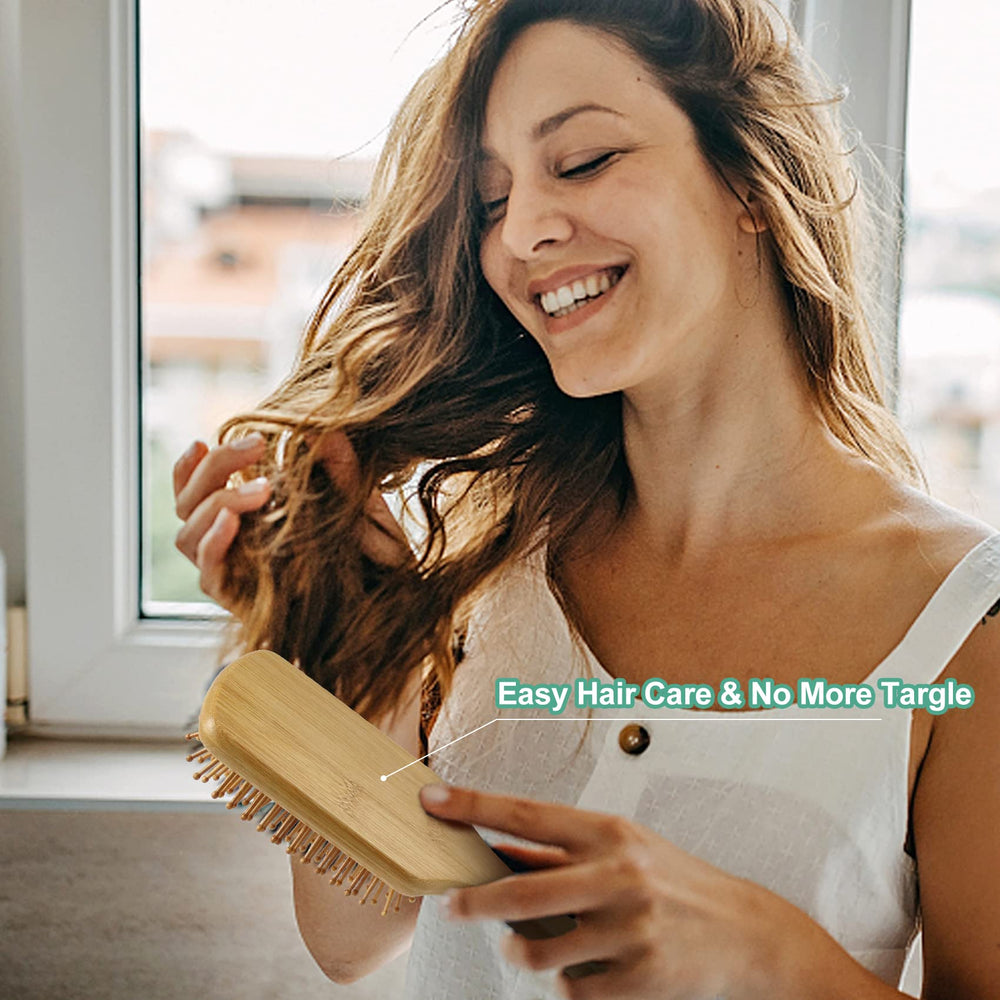 Combetter bamboo brush set makes a thoughtful gift for loved ones.