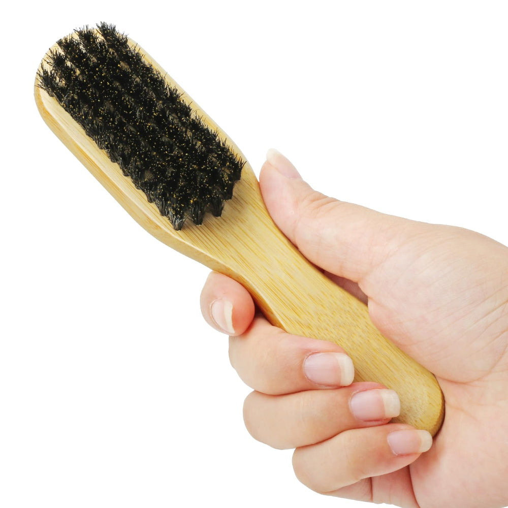 Combetter Slick Back Brush finish look illustrates glossy, smooth results