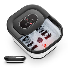 COMFIER collapsible foot spa with rollers for targeted foot relief at home.