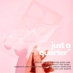 Comfordent spot-treat triangles - targeted use that conserves patches and reduces waste.