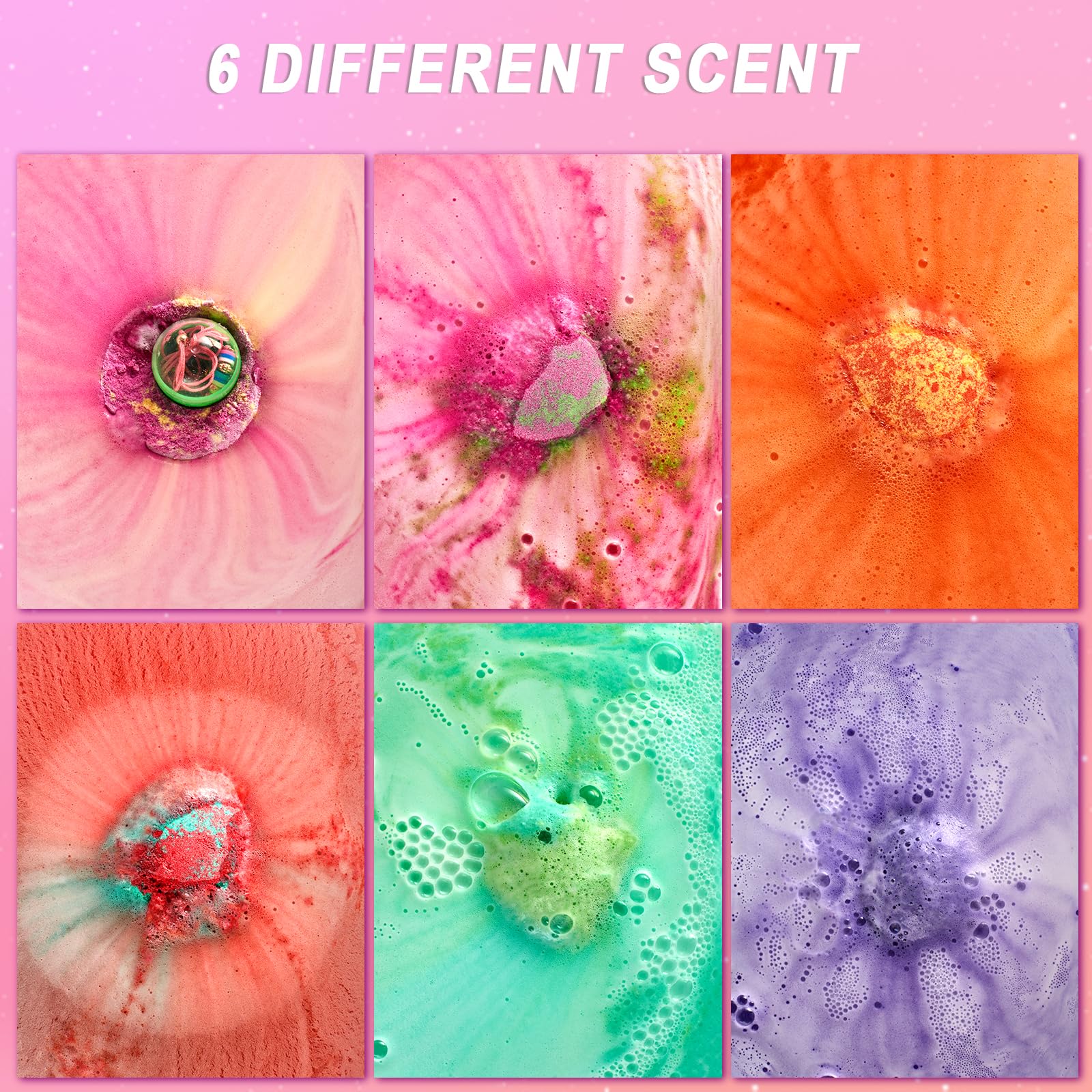 comfso kids bathbomb with natural ingredients and shea butter for gentle moisturization