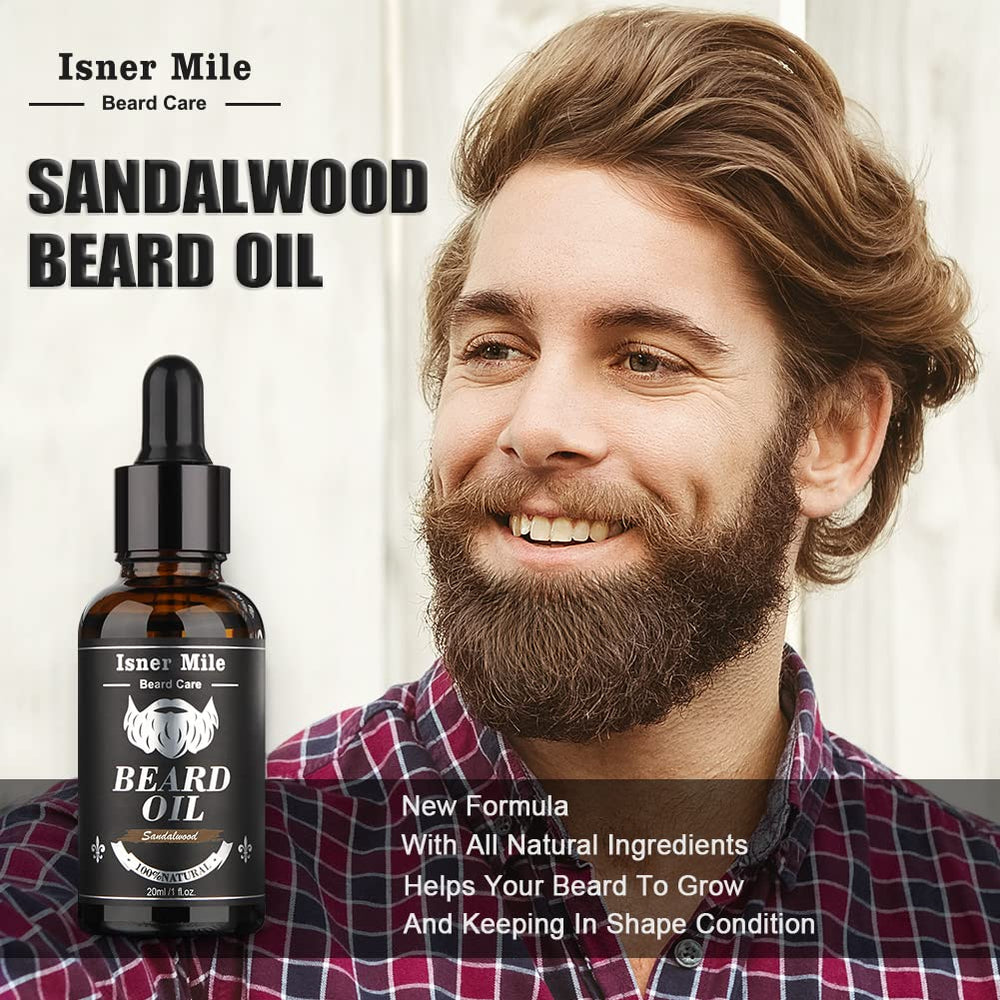 Comfy Mate Isner Mile beard balm tin provides soft, manageable beard conditioning
