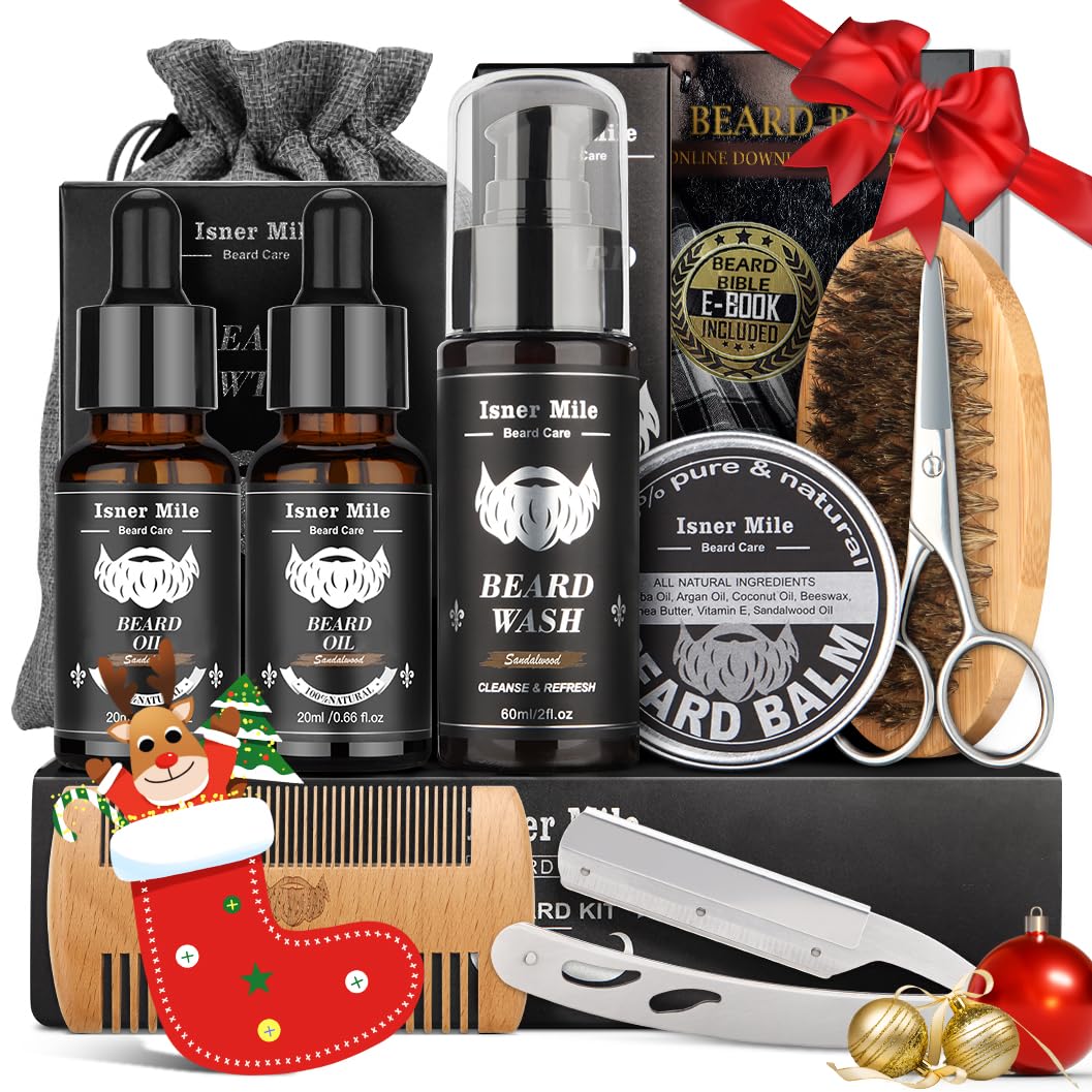 Comfy Mate Isner Mile beard grooming kit packaging shows premium quality for gifting