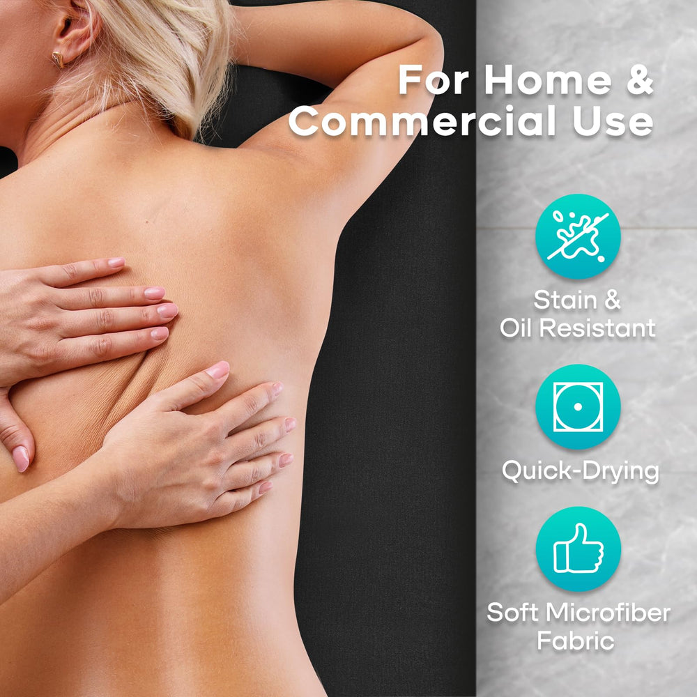 Comfyanno microfiber fabric close-up emphasizes soft, lightweight feel for sessions