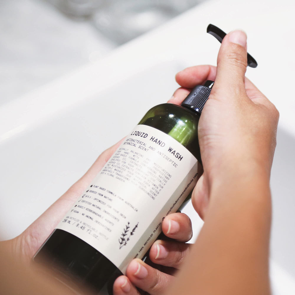 common ground hand wash skin-softening benefits seen in gentle daily cleansing.