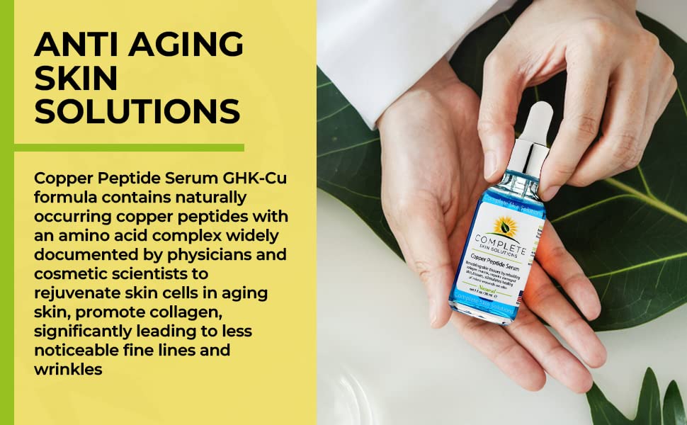 Complete Skin Solutions label close-up — trustworthy ingredients and usage guidance