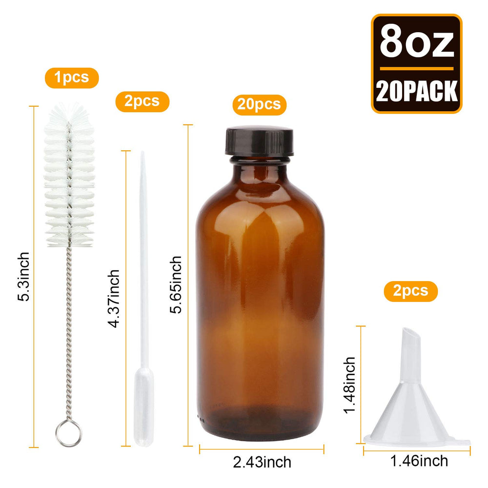 COMUDOT 8oz bottle showcasing conditioner storage and leak-proof cap