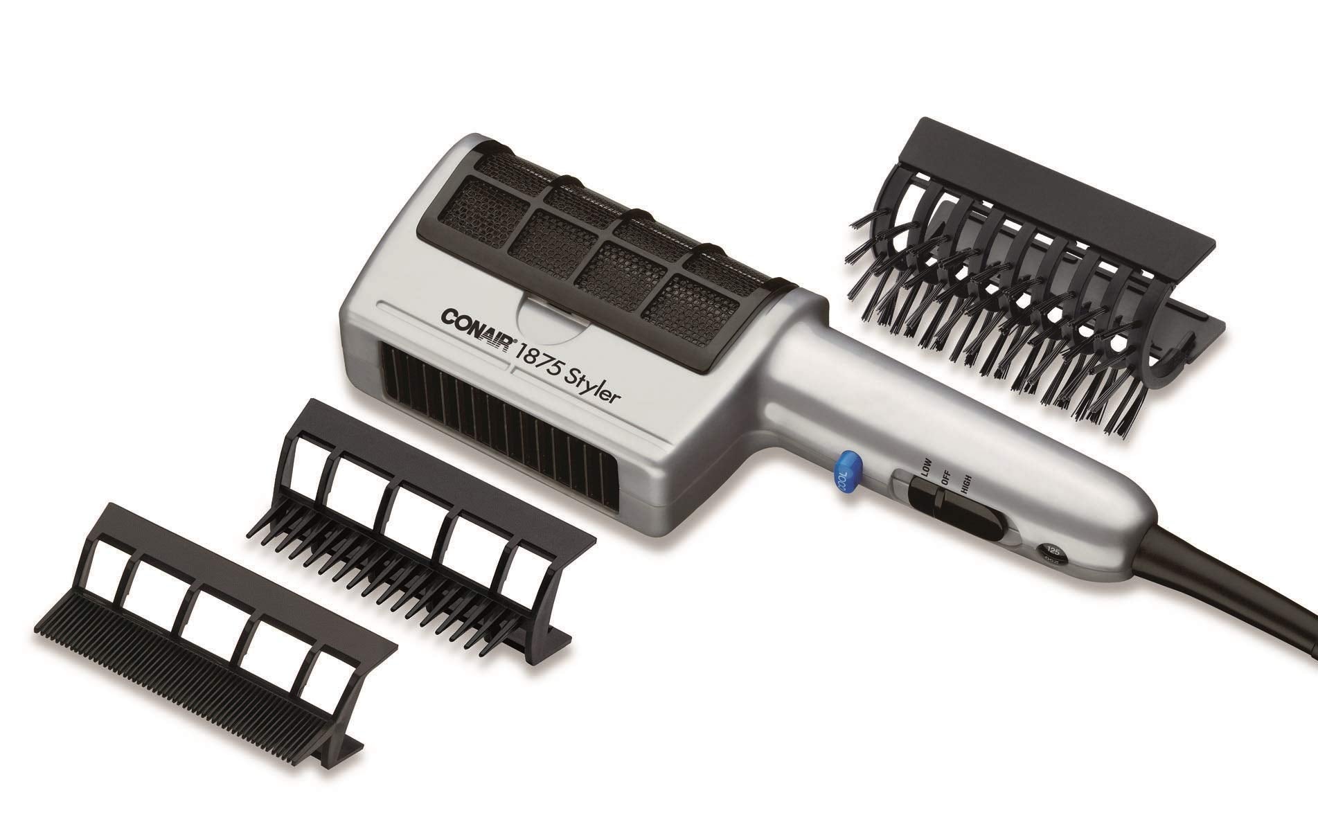 Conair 3-in-1 attachments showcase versatile styling options for everyday looks.