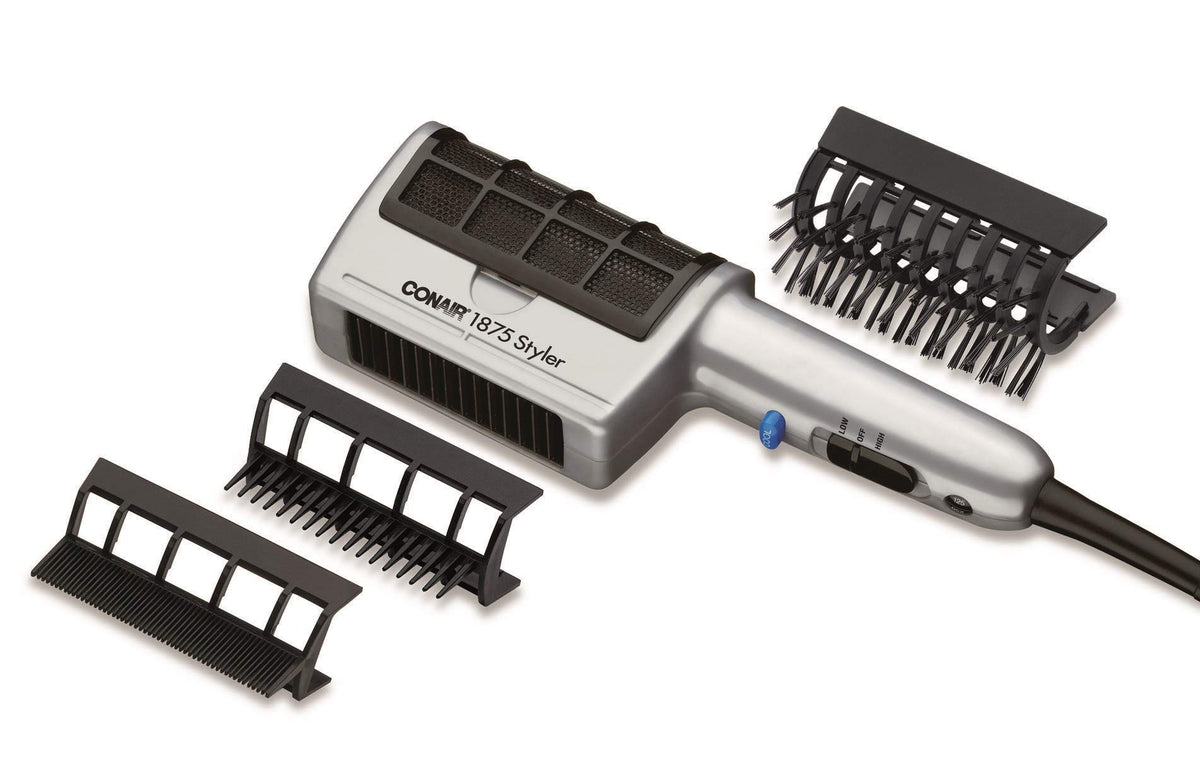 Conair 3-in-1 attachments showcase versatile styling options for everyday looks.